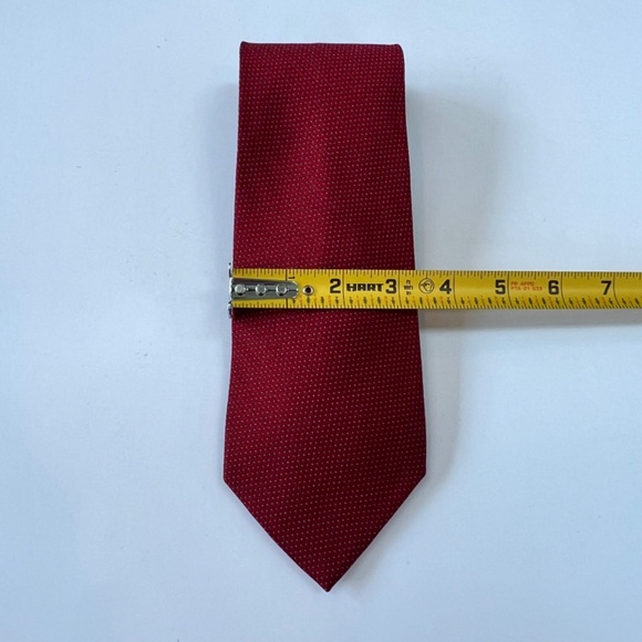 Brooks Brothers "346" Men's Silk Tie in Red & Blue Excellent Used Condition - Picture 4 of 6